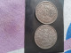 Lot De 2 Pieces Two Shillings 1949 Et 1950 - Other & Unclassified