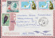 New Caledonia Nouvelle Caledonie NOUMEA 1971 Cover Lettre GØRLEV Denmark 2x Osaka EXPO '70 Bird Vogel Oiseau One Ton Cup - Covers & Documents