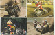 Delcampe - MOTOCROSS  MOTORCROSS LOT 16 CARTES - Motorcycle Sport