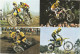 Delcampe - MOTOCROSS  MOTORCROSS LOT 16 CARTES - Motorradsport