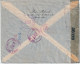 Argentina - 1944 Registered Airmail To Chicago In WWII By FAM-6 - Poste Aérienne