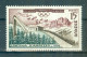 MONACO - N°442** MNH LUXE SCAN DU VERSO. Jeux Olympiques. - Hiver 1956: Cortina D'Ampezzo