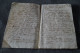 RARE Unique Manuscrit 1812,Oeuvres De Menuiserie,42 Pages, 16 Cm. Sur 10 Cm. - Manuskripte