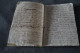 Delcampe - RARE Unique Manuscrit 1812,Oeuvres De Menuiserie,42 Pages, 16 Cm. Sur 10 Cm. - Manuscripten