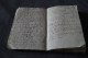 Delcampe - RARE Unique Manuscrit 1812,Oeuvres De Menuiserie,42 Pages, 16 Cm. Sur 10 Cm. - Manuscripten