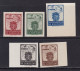 1944 - España - Barcelona - Edifil 55/59 - Escudo Nacional - MNG - Valor Catalogo 69 € - Barcelona