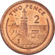 Gibraltar, 2 Pence, 1995 - Gibraltar