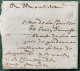 Lettre PARIS 11 Aout 1641 Monseigneur De DUC DE LONGUEVILLE En Sa Maison De La Chaussée D'EU, Port 3 Sols Par Expediteur - ....-1700: Précurseurs