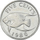 Monnaie, Bermudes, 5 Cents, 1986 - Bermudes