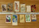 Lot De 11 Tout Petits Calendriers Papier De Sac à Main :1914, 1916, 1918, 1930, 1930, 1931, 1932, 1933, 1939, 1946, 1949 - Petit Format : 1901-20