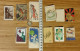 Lot De 11 Tout Petits Calendriers Papier De Sac à Main :1914, 1916, 1918, 1930, 1930, 1931, 1932, 1933, 1939, 1946, 1949 - Petit Format : 1901-20