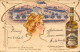 Var, La Crau, Liqueur Du Fenouillet, Carte Transparente, Style Art Nouveau - La Crau