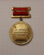 Bulgaria Bulgarien 1970s Communist Medal, Order, Badge (Dimitrov Communist Youth Union (DKMS)- Sofia LENIN Area) /ds1152 - Otros & Sin Clasificación
