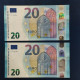 EURO GERMANY 20 R013B4 RP LAGARDE UNC, PAIR CORRELATIVE - 20 Euro