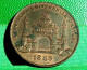 Jeton Ou Médaille 1885 ANTWERPEN Exposition Universelle D'ANVERS 30 Mm  BELGIUM  OLD TOKEN MEDAL - Profesionales / De Sociedad