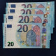 EURO FRANCE 20 U031A1 UA DRAGHI UNC, FOUR CORRELATIVE - 20 Euro