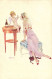 PC ARTIST SIGNED, MEUNIER, RISQUE, SEMAINE DE CUPIDON, Vintage Postcard (b50638) - Meunier, S.