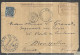 TROUPES DE L 'INDOCHINE  Lettre  DU 29 NOV 1894 DE TUYEN - QUANG ( Tonkin )  Pour MONTPELLIER - Covers & Documents