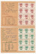 5 X Carte Confédérale Force Ouvrière Fédération Services Publics Et Santé - 1969, 1970, 1971, 1972, 1973 - Tessere Associative