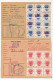 5 X Carte Confédérale Force Ouvrière Fédération Services Publics Et Santé - 1969, 1970, 1971, 1972, 1973 - Tarjetas De Membresía