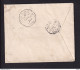 204/31 -- EGYPT TPO'S - De La Rue Sphinx Cover QUDDABA 1917 To Cairo , Via Ambulant TANTA-SA EL HAGAR T.47 - 1915-1921 Protettorato Britannico