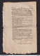 DDAA 543 - Document De 16 Pages Mémorial Administratif Du Département De L' OURTE - 13 Janvier 1809 - 1794-1814 (Période Française)