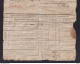 DDAA 546 - Document Contribution De Guerre Pour 1815 - Mr Carmal - Commune De LIEGE , Section Nord - 1815-1830 (Periodo Holandes)