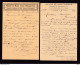 526/37 --  Collection TOURNAI - 3 X Entier Postal Ou Carte TOURNAI 1891/1895 - Repiquage Desclée Lefebvre § Cie - Postcards 1871-1909