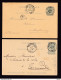 526/37 --  Collection TOURNAI - 3 X Entier Postal Ou Carte TOURNAI 1891/1895 - Repiquage Desclée Lefebvre § Cie - Postcards 1871-1909