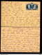 DDBB 502 - Collection HASTIERE-LAVAUX -- 2 X Entier Postal Armoiries 1905/1911 - De Et Vers HASTIERE PAR DELA - Postcards 1871-1909