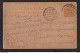 307/31 - SINAI Area Cancels - EGYPT Stationary Card Used QANTARA 1916 To ZAGAZIG - 1915-1921 Protectorat Britannique