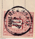DDCC 243 - CRETE Timbre Service No 3 (Petite Surcharge Ellas) S/ Document Juridique NEAPOLIS 1909 - Kreta