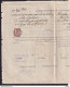 DDCC 243 - CRETE Timbre Service No 3 (Petite Surcharge Ellas) S/ Document Juridique NEAPOLIS 1909 - Crete