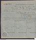 DDCC 250 - CRETE RURAL Posthorn Cancels - Nr 40 From ARXANAI On 1909 Judicial Document - Crète