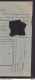 DDCC 250 - CRETE RURAL Posthorn Cancels - Nr 40 From ARXANAI On 1909 Judicial Document - Creta