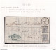 DDCC 968 -- Collection DIEST - Enveloppe Paire TP 17 Cachet à Points 95 DIEST 1868 - Cachet Banquier Voordeckers - 1865-1866 Profil Gauche