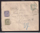 DDCC 949 -- Entier Enveloppe + TP 47 Et 48 En ASSURE De NEEROETEREN 1893 Vers Bruxelles - Valeur 200,50 Francs - Covers