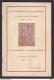985/35 - Les Préoblitérations Typographiques, Par La Société Des Timbres PREOS ,25 Pg, 1941 - Matasellos