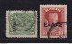 DCPGR 076 - CRETE RURAL Posthorn Cancels - Nr 16(BAMOS) On 2 Crete Ellas Stamps - Catalogue Hellas 15 EUR X 2 - Creta