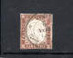 1861 , 3 Lire , Clear Cancel  " TORINO -6.NOV.61 ", Small Faults, Foto Expertised  , Michel € 3200,- #1410 - Sardegna
