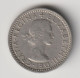 GREAT BRITAIN 1955: 6 Pence, KM 903 - H. 6 Pence