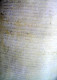 Delcampe - Antique Torah Bible Manuscript Fragment From Europe - Manuscrits