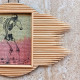 Skeleton Decoration Art Handmade 190x120mm Bamboo Sticks 03060 - Jugendstil / Art Déco