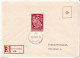 Postal History Cover: Hungary R Cover With Chain Bridge Stamp From 1949 - Covers & Documents