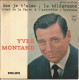 45T Yves Montand - Des Je T'aime - Philips - 432.88 BE -1963 - Ediciones De Colección