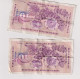 Lot 2 Billets Suisse  10 Francs  1972 - Suiza