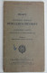 LIVRET 1927 MINISTERE DE LA GUERRE PROJET REGLEMENT GENERAL EDUCATION PHYSIQUE MILITAIRE - Other & Unclassified