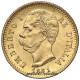 UMBERTO I° 20 LIRE 1881 MARENGO REGNO D'ITALIA MONETA ORO - 1878-1900 : Umberto I