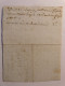 PETIT MOT MANUSCRIT DE 1811 PLEIN DE FAUTES D'ORTHOGRAPHE - SUR PAPIER CHIFFON MANUSCRIT - JEAN VRAY - Manuscripts