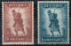 Belgique - 1932 - Y&T N° 351* Et 352*, Neufs Avec Légères Traces De Charnières. A La Gloire De L'Infanterie. - Neufs